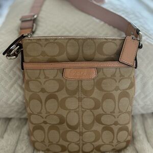 Coach Peach Penelope Crossbody Bag
